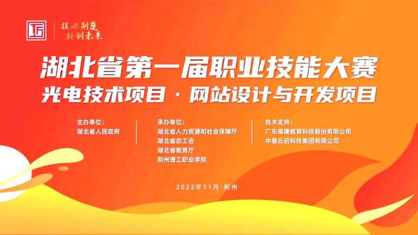 中慧集团助力湖北省第一届职业技能大赛网站设计与开发项目成功举办！
